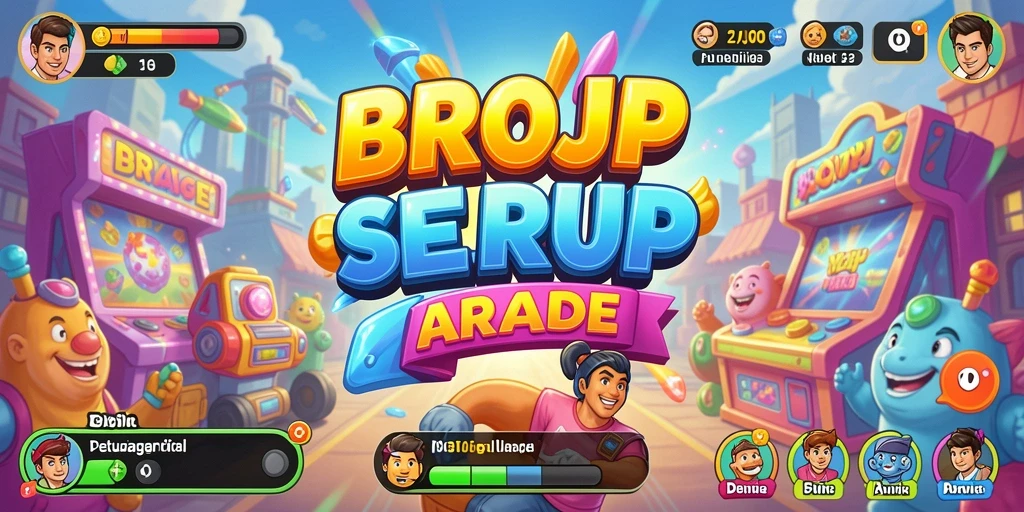 Screenshot gameplay BROJP menunjukkan aksi seru dan level yang menantang.