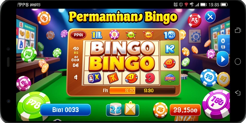 Tampilan gameplay Bingo yang seru di PP88, penuh warna dan keseruan.
