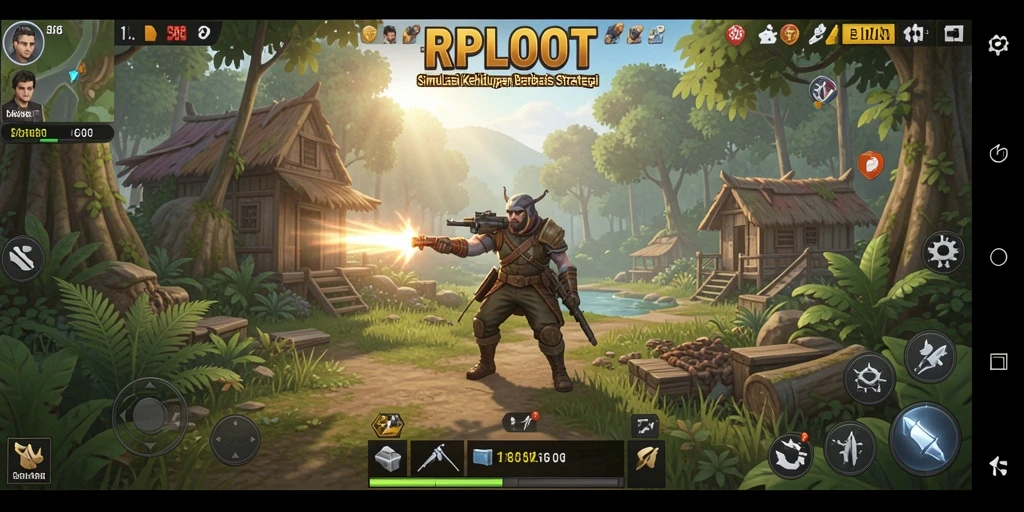 Tampilan gameplay RPLOOT yang menarik dan interaktif.