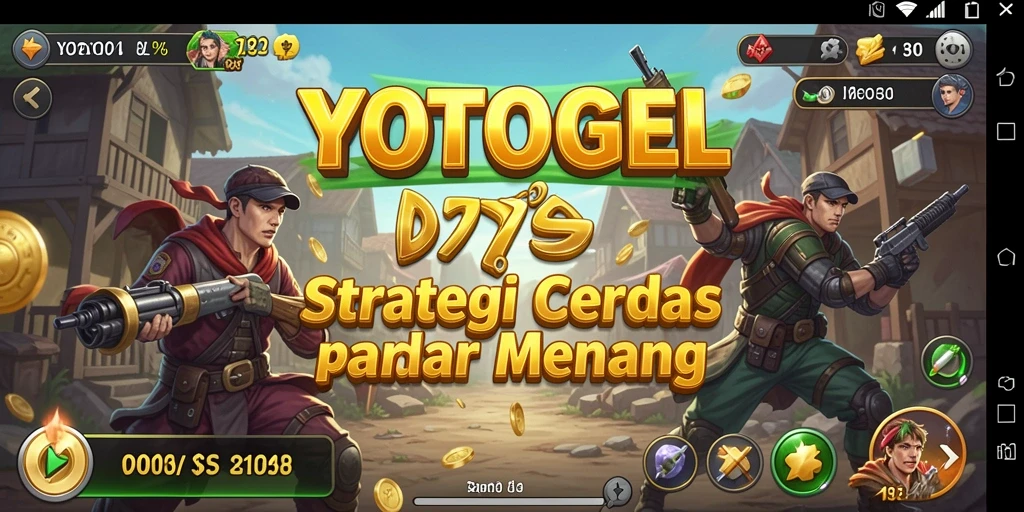 Tampilan menarik dari gameplay strategis YOTOGEL.